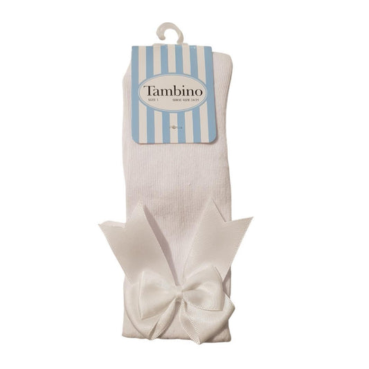 Bow Sock White